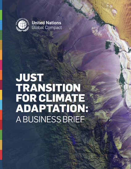 Just Transition for Climate Adaptation: A Business Brief